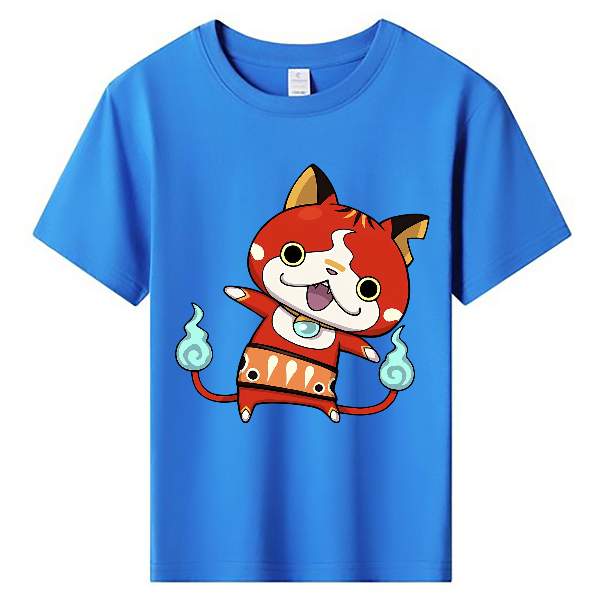 （画像用） 妖怪ウォッチ Yo-kai Watch 綿100％キッズTシャツ（フロントプリント）